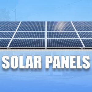 Solar panels installed on rooftop for efficient solar power generation